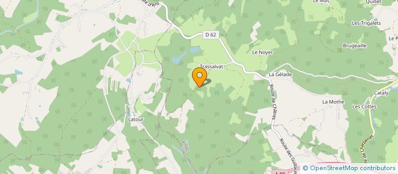 localisation de l'entreprise MONSIEUR MICHIEL VAN BAALEN  VILLAC