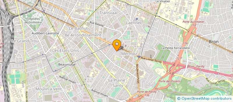 localisation de l'entreprise MONSIEUR MICHKAEL SOLOFONIAINA  LYON