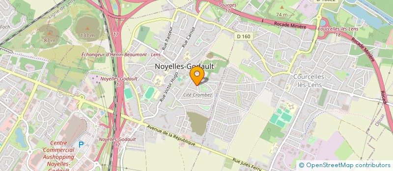 localisation de l'entreprise MONSIEUR MICIPSA SAIL  NOYELLES-GODAULT