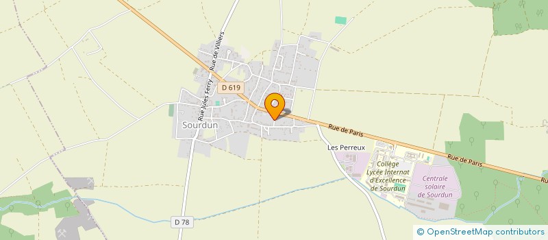 localisation de l'entreprise MONSIEUR MICK LEMOYNE  SOURDUN