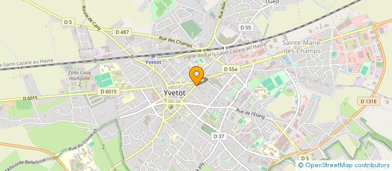 localisation de l'entreprise MONSIEUR MICK LEROY à YVETOT