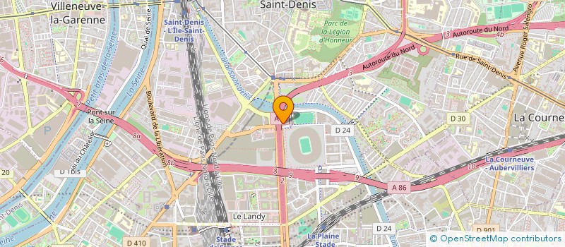 localisation de l'entreprise MONSIEUR MICK LUCAS  LIMEIL-BREVANNES