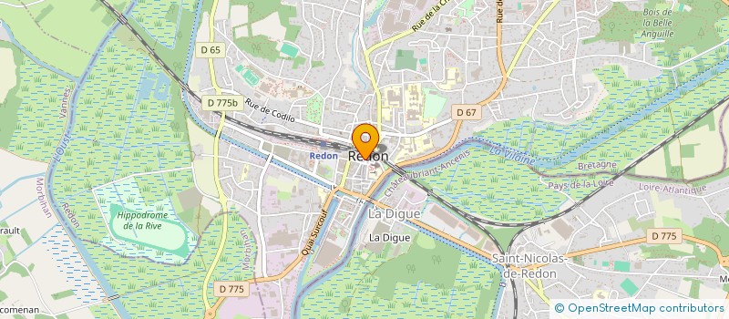 localisation de l'entreprise MONSIEUR MICKAEL ADRIEN  REDON