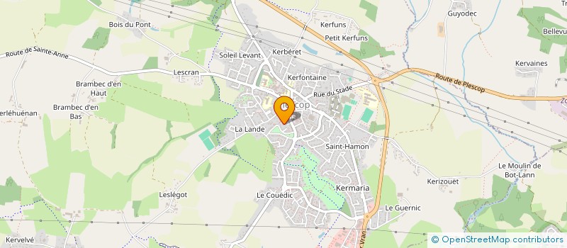 localisation de l'entreprise MONSIEUR MICKAEL ADROT  PLESCOP