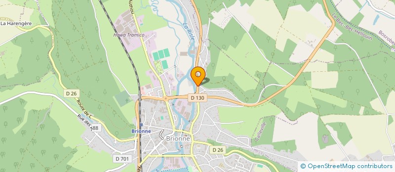 localisation de l'entreprise MONSIEUR MICKAEL AFONSO  BRIONNE