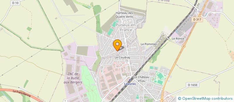 localisation de l'entreprise MONSIEUR MICKAEL AFONSO MARTINS  PUISEUX-EN-FRANCE