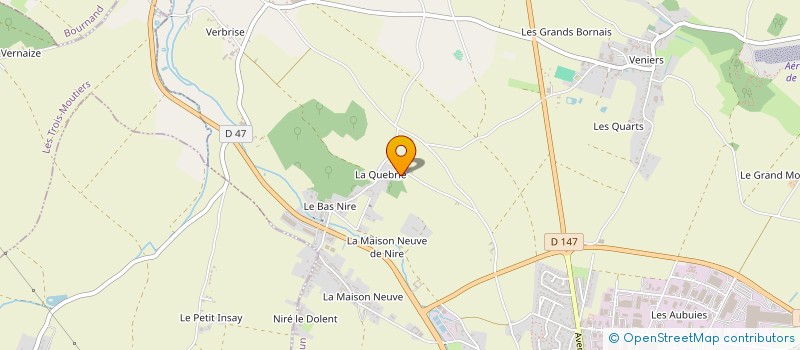 localisation de l'entreprise MONSIEUR MICKAEL AGENOR à CHALAIS
