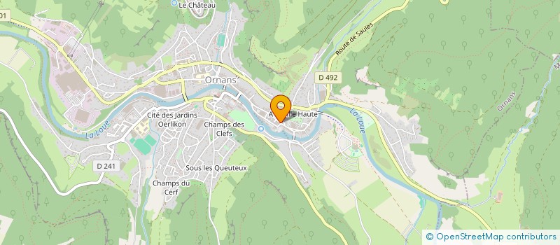 localisation de l'entreprise MONSIEUR MICKAEL AKPINAR à ORNANS