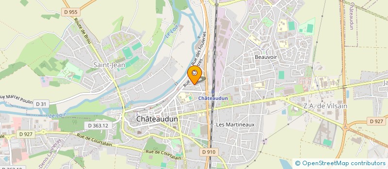 localisation de l'entreprise MONSIEUR MICKAEL ALAIN VICTOR BERTRON à CHATEAUDUN