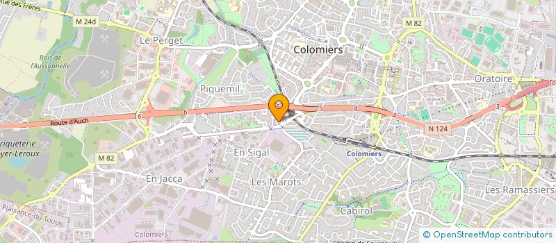 localisation de l'entreprise MONSIEUR MICKAEL ALBERTUS à COLOMIERS