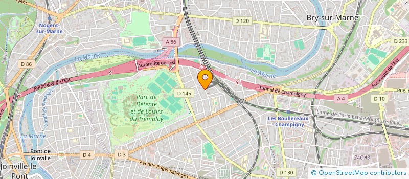 localisation de l'entreprise MONSIEUR MICKAEL ALEXANDER MARCIANO  CHAMPIGNY-SUR-MARNE