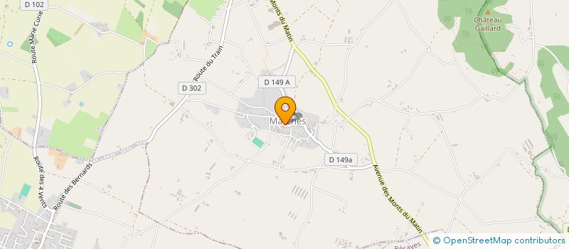 localisation de l'entreprise MONSIEUR MICKAEL ALLEGATIERE  MARCHES