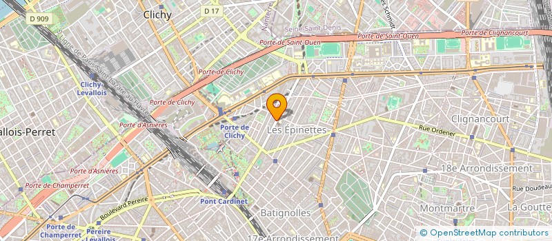 localisation de l'entreprise MONSIEUR MICKAEL ALMEIDA  PARIS