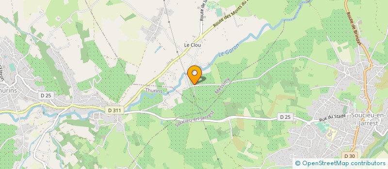 localisation de l'entreprise MONSIEUR MICKAEL ALONZI  MESSIMY