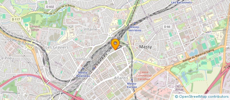 localisation de l'entreprise MONSIEUR MICKAEL AMARA à MASSY