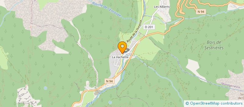 localisation de l'entreprise MONSIEUR MICKAEL AMODEO  BRIANCON