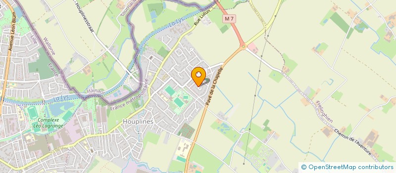 localisation de l'entreprise MONSIEUR MICKAEL ANCHER  HOUPLINES