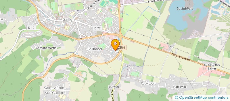 localisation de l'entreprise MONSIEUR MICKAEL ANDRADE  GAILLON