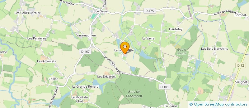 localisation de l'entreprise MONSIEUR MICKAEL ANDRE  MENETREUIL