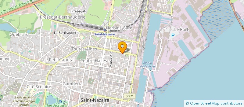 localisation de l'entreprise MONSIEUR MICKAEL ANGUE  SAINT-NAZAIRE