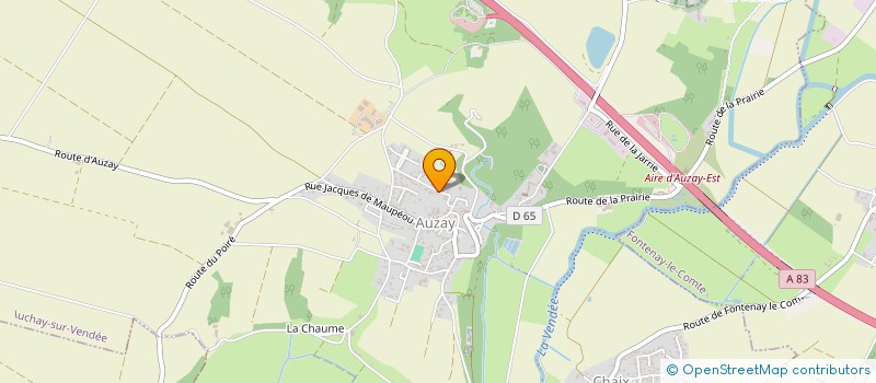 localisation de l'entreprise MONSIEUR MICKAEL ANNONIER  NIEUL-SUR-MER