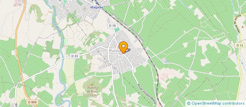 localisation de l'entreprise MONSIEUR MICKAEL ARIZA  PUISSALICON