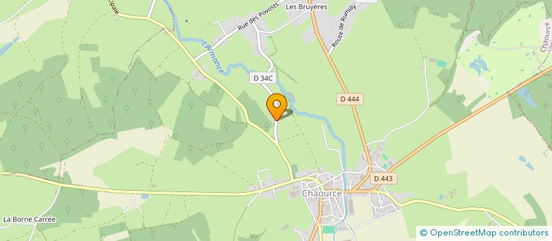 localisation de l'entreprise MONSIEUR MICKAEL ARLANDIS  CHAOURCE