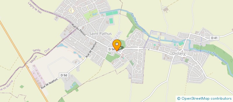 localisation de l'entreprise MONSIEUR MICKAEL ARNOUD  SAINT-PATHUS