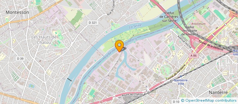 localisation de l'entreprise MONSIEUR MICKAEL ARNT  NANTERRE