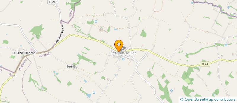 localisation de l'entreprise MONSIEUR MICKAEL ARROBIO  PERGAIN-TAILLAC