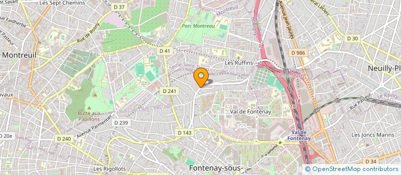 localisation de l'entreprise MONSIEUR MICKAEL ATTAL à FONTENAY-SOUS-BOIS