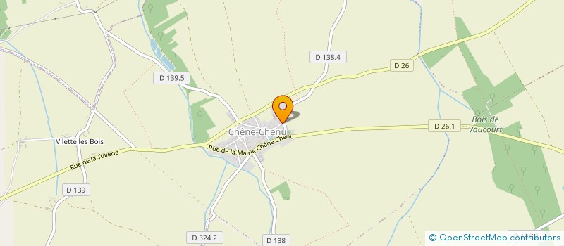 localisation de l'entreprise MONSIEUR MICKAEL AUBERT à TREMBLAY-LES-VILLAGES