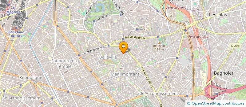 localisation de l'entreprise MONSIEUR MICKAEL AUBRON  PARIS