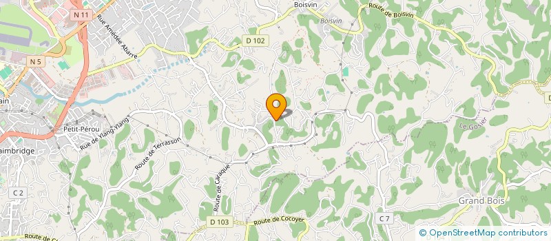 localisation de l'entreprise MONSIEUR MICKAEL AUCAN à LES ABYMES