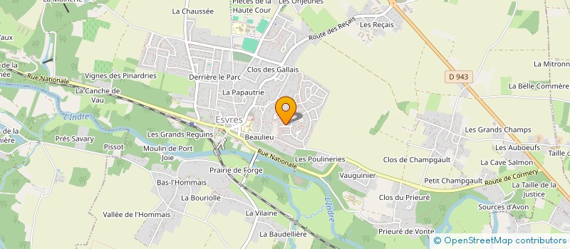 localisation de l'entreprise MONSIEUR MICKAEL AUCLERCQ  ESVRES