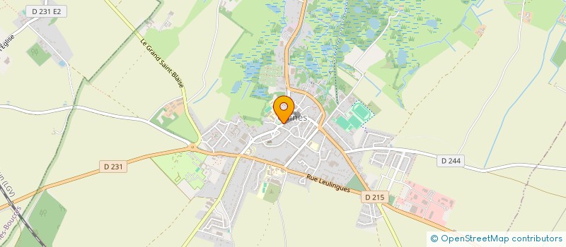 localisation de l'entreprise MONSIEUR MICKAEL AUCOIN  GUINES