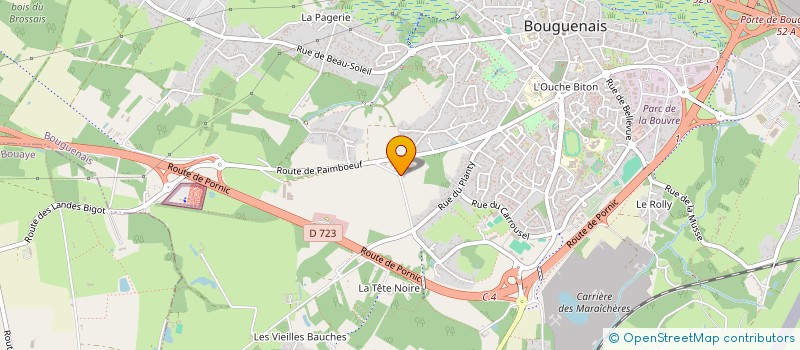 localisation de l'entreprise MONSIEUR MICKAEL AUSESKY à BOUGUENAIS