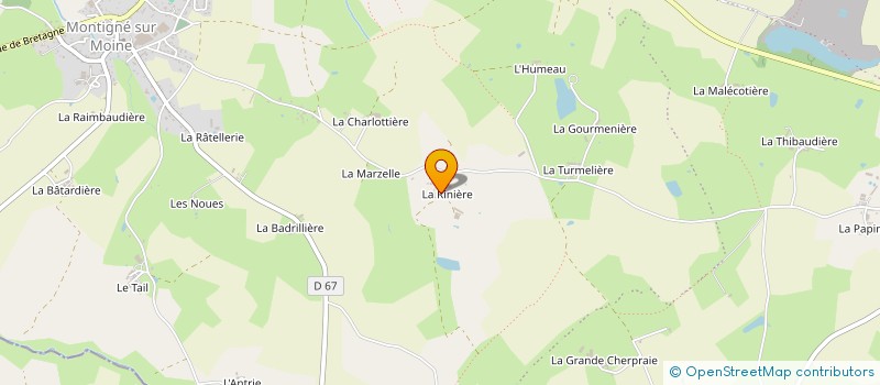 localisation de l'entreprise MONSIEUR MICKAEL AUVINET à SEVREMOINE