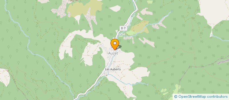 localisation de l'entreprise MONSIEUR MICKAEL AUZET  AUZET