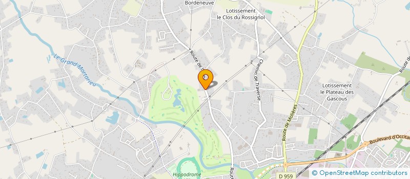 localisation de l'entreprise MONSIEUR MICKAEL BADENS  MONTAUBAN