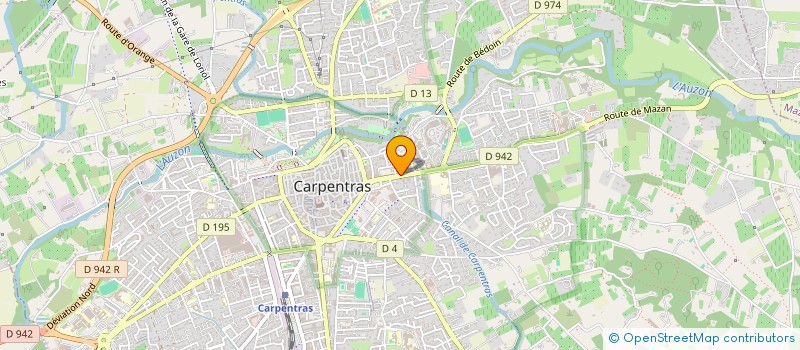 localisation de l'entreprise MONSIEUR MICKAEL BAGNOL  CARPENTRAS