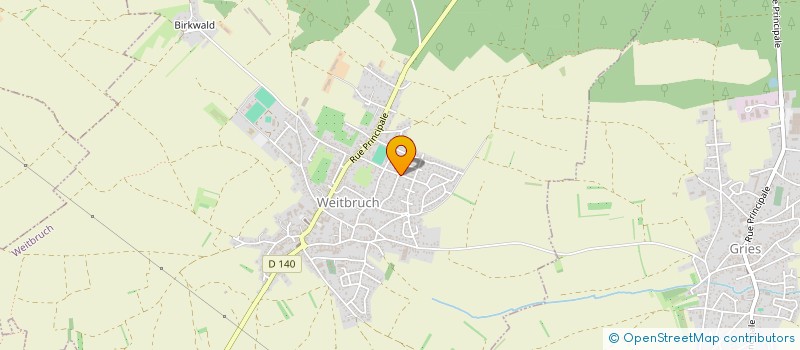 localisation de l'entreprise MONSIEUR MICKAEL BALDAUF  WEITBRUCH