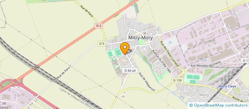 localisation de l'entreprise MONSIEUR MICKAEL BAMBERG  MITRY-MORY