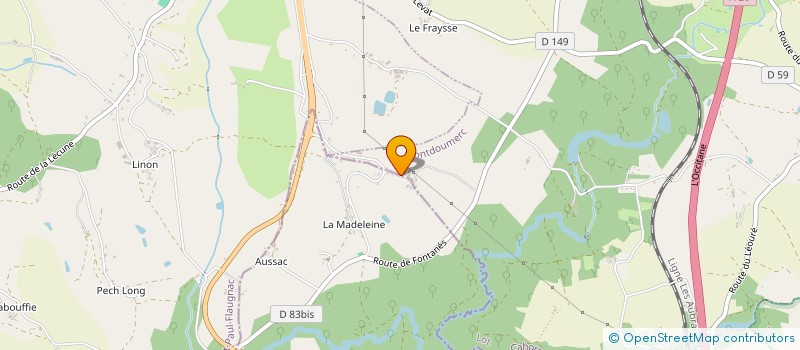 localisation de l'entreprise MONSIEUR MICKAEL BAPTISTA  MONTDOUMERC