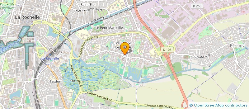 localisation de l'entreprise MONSIEUR MICKAEL BARBARIN  LA ROCHELLE