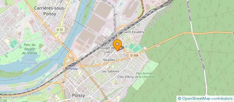 localisation de l'entreprise MONSIEUR MICKAEL BARBEIRO  ECQUEVILLY