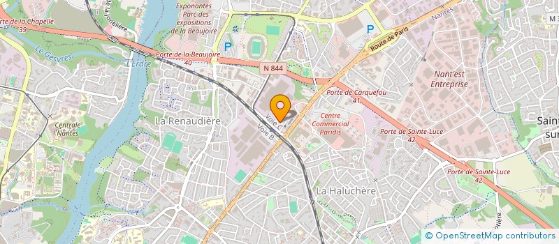 localisation de l'entreprise MONSIEUR MICKAEL BARD à NANTES