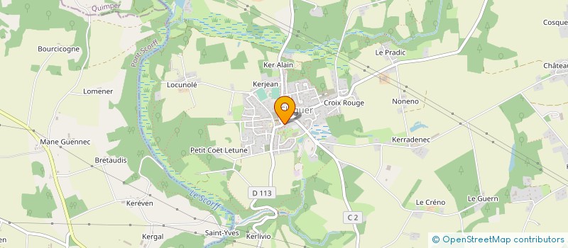 localisation de l'entreprise MONSIEUR MICKAEL BARDOUIL à CLEGUER