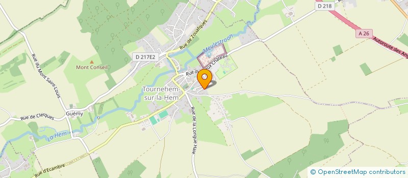 localisation de l'entreprise MONSIEUR MICKAEL BARNIK  TOURNEHEM-SUR-LA-HEM