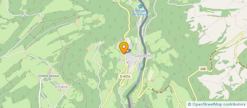 localisation de l'entreprise MONSIEUR MICKAEL BARONI  GOUMOIS